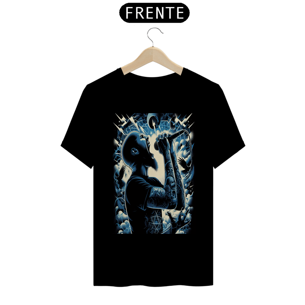 Nome do produto: Camiseta Rock Scream