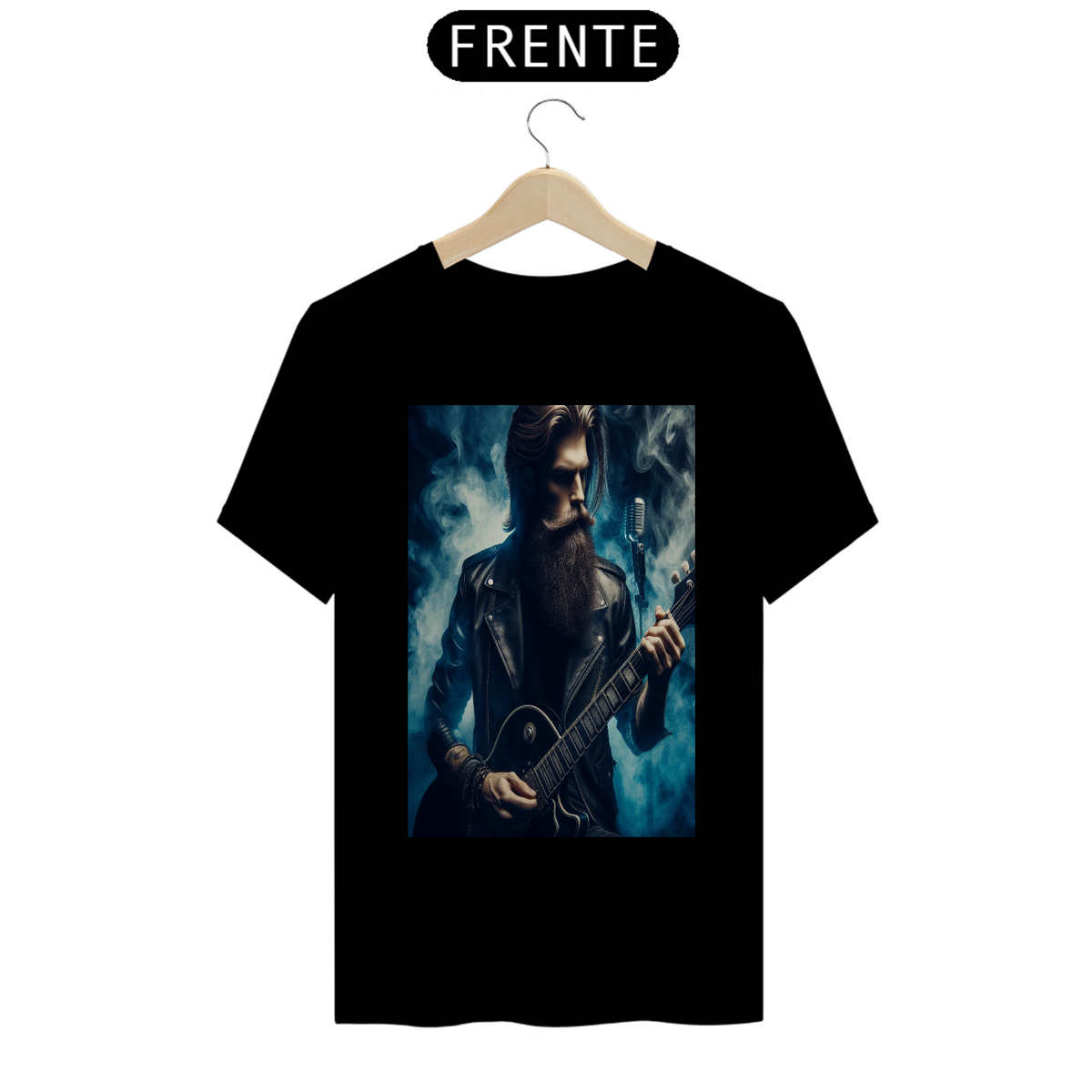 Nome do produto: Camiseta Shadows Blue Guitar