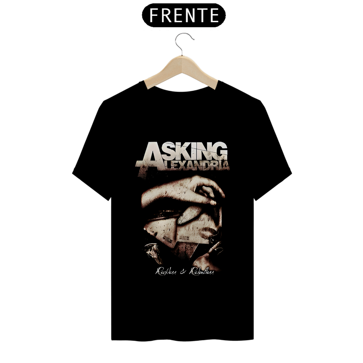 Nome do produto: Camiseta Asking Alexandria