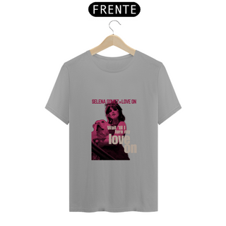 Nome do produtoCamiseta Love On - Selena Gomez