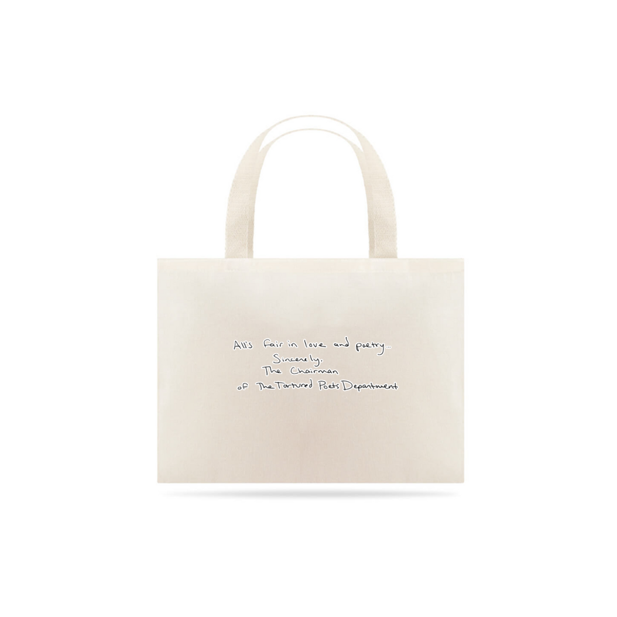 Nome do produto: Eco-bag The chairman of the tortured poets department - Taylor Swift