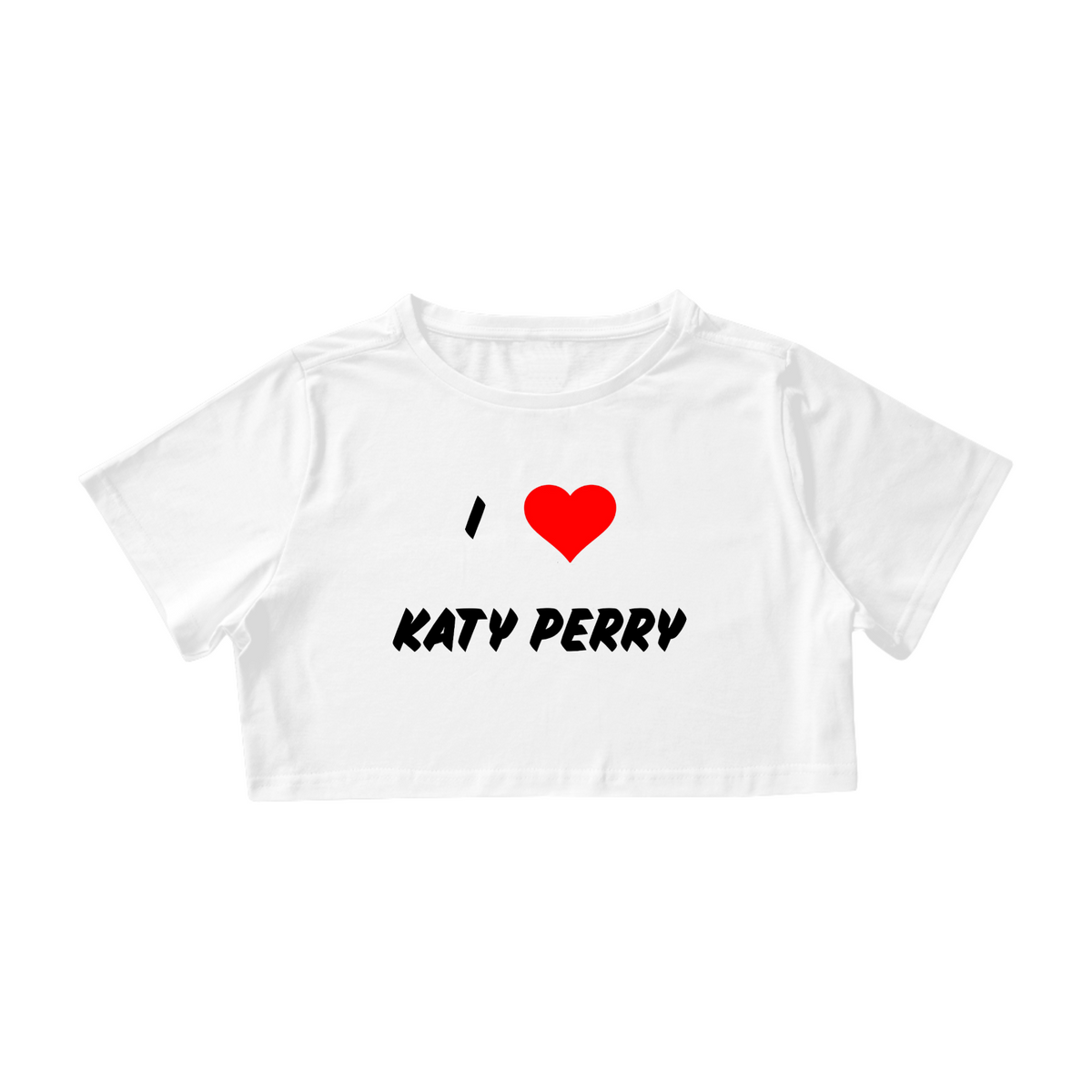 Nome do produto: Cropped i love Katy Perry