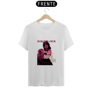 Nome do produtoCamiseta Love On - Selena Gomez