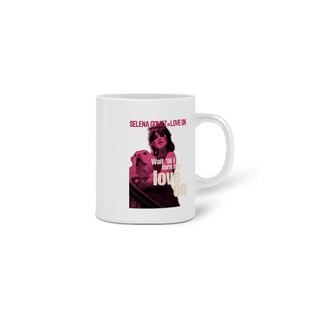 Nome do produtoCaneca Love On - Selena Gomez