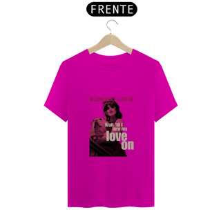 Nome do produtoCamiseta Love On - Selena Gomez