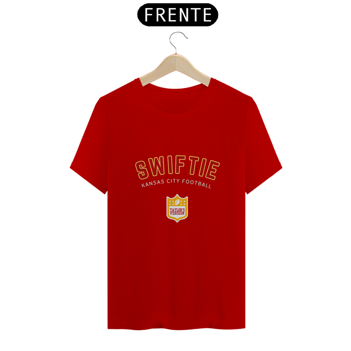 Nome do produto: Camiseta Swiftie Kansas City Football - Taylor Swift