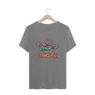 Nome do produtoT-Shirt Plus Size - Long Live Cowgirls Neon