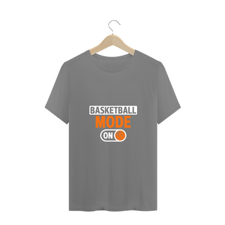 Nome do produtoT-Shirt Plus Size - Basketball Mode On