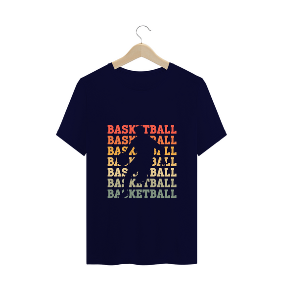 T-Shirt Plus Size - Basketball