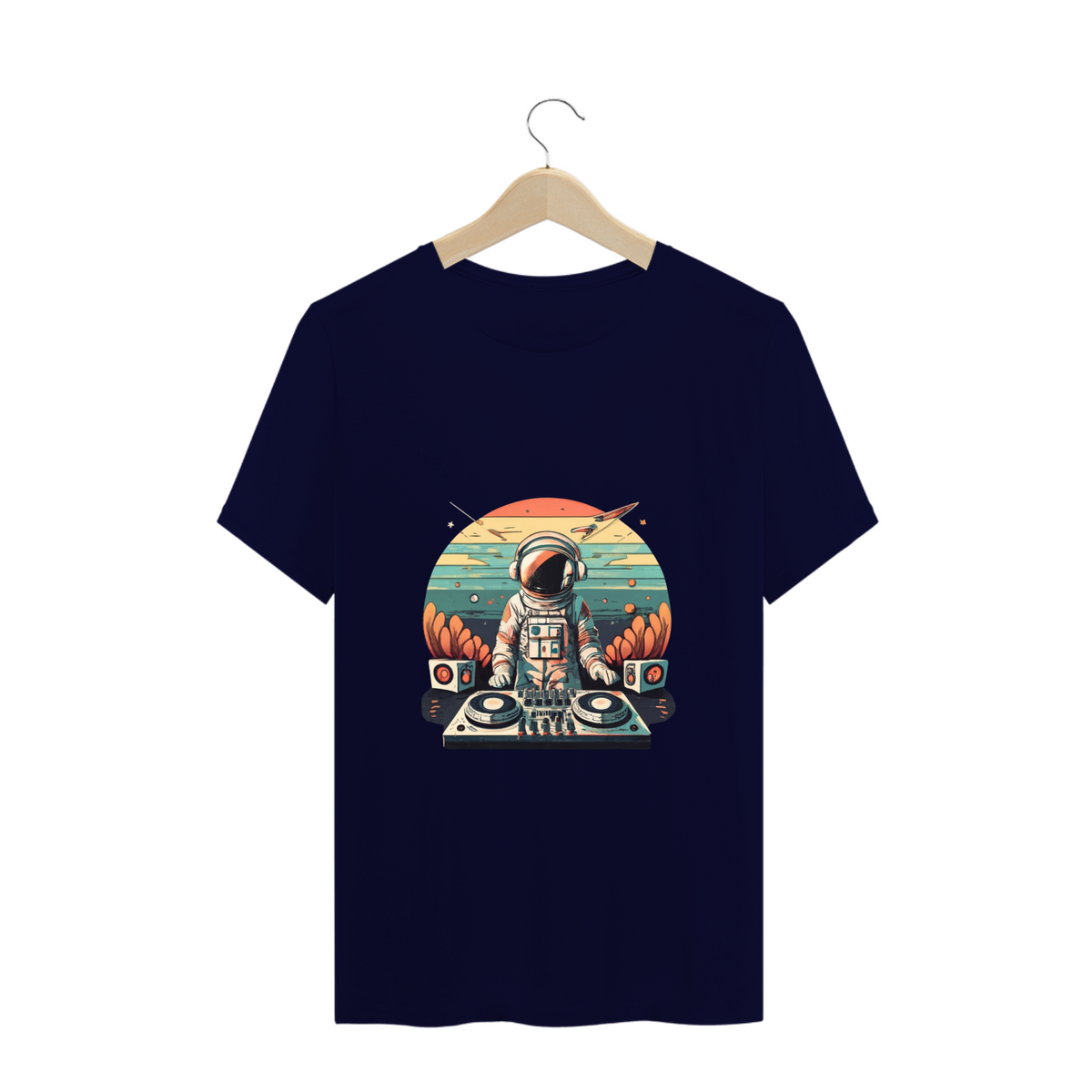 Nome do produto: T-Shirt Plus Size - Astronaut Dj