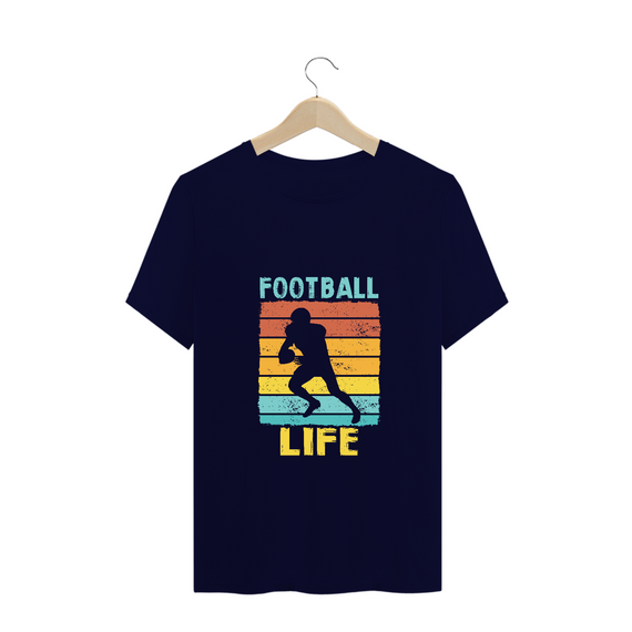 T-Shirt Plus Size - Football Life