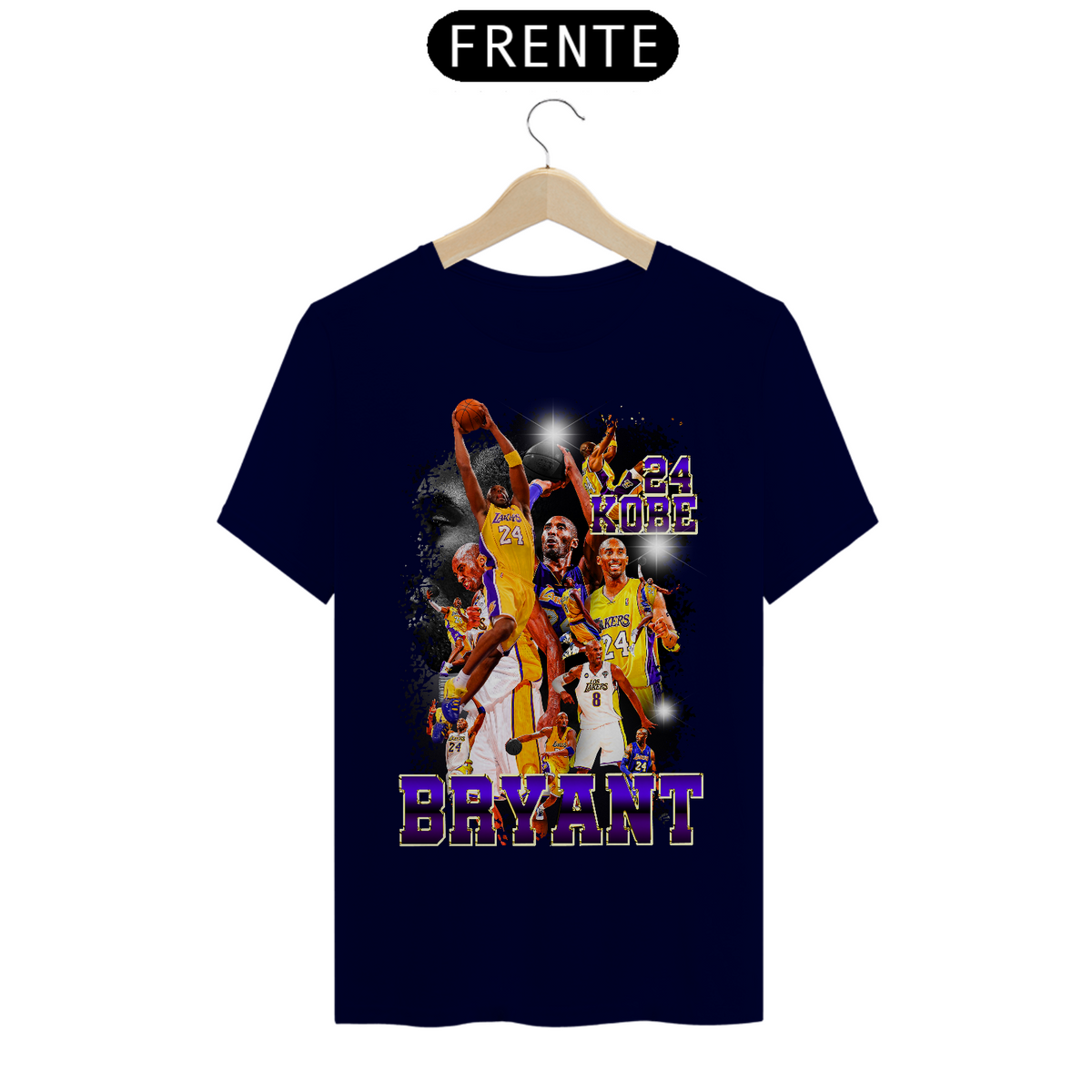 Nome do produto: T-Shirt Quality - Kobe Bryant