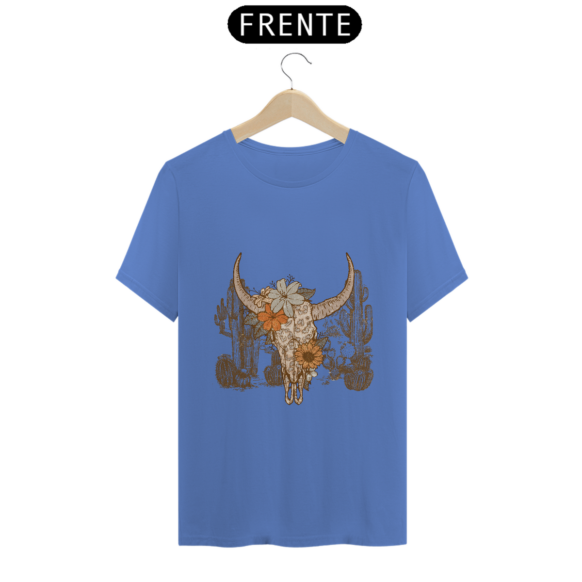Nome do produto: T-Shirt Estonada - Buffalo Skull