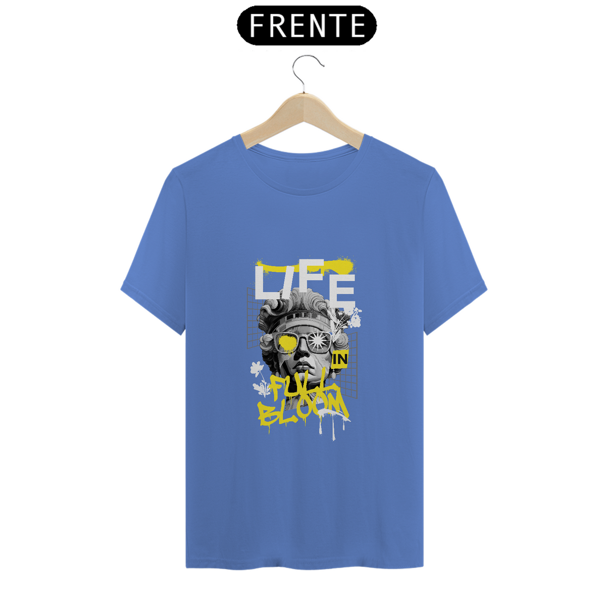 Nome do produto: T-Shirt Estonada - Life in full bloom
