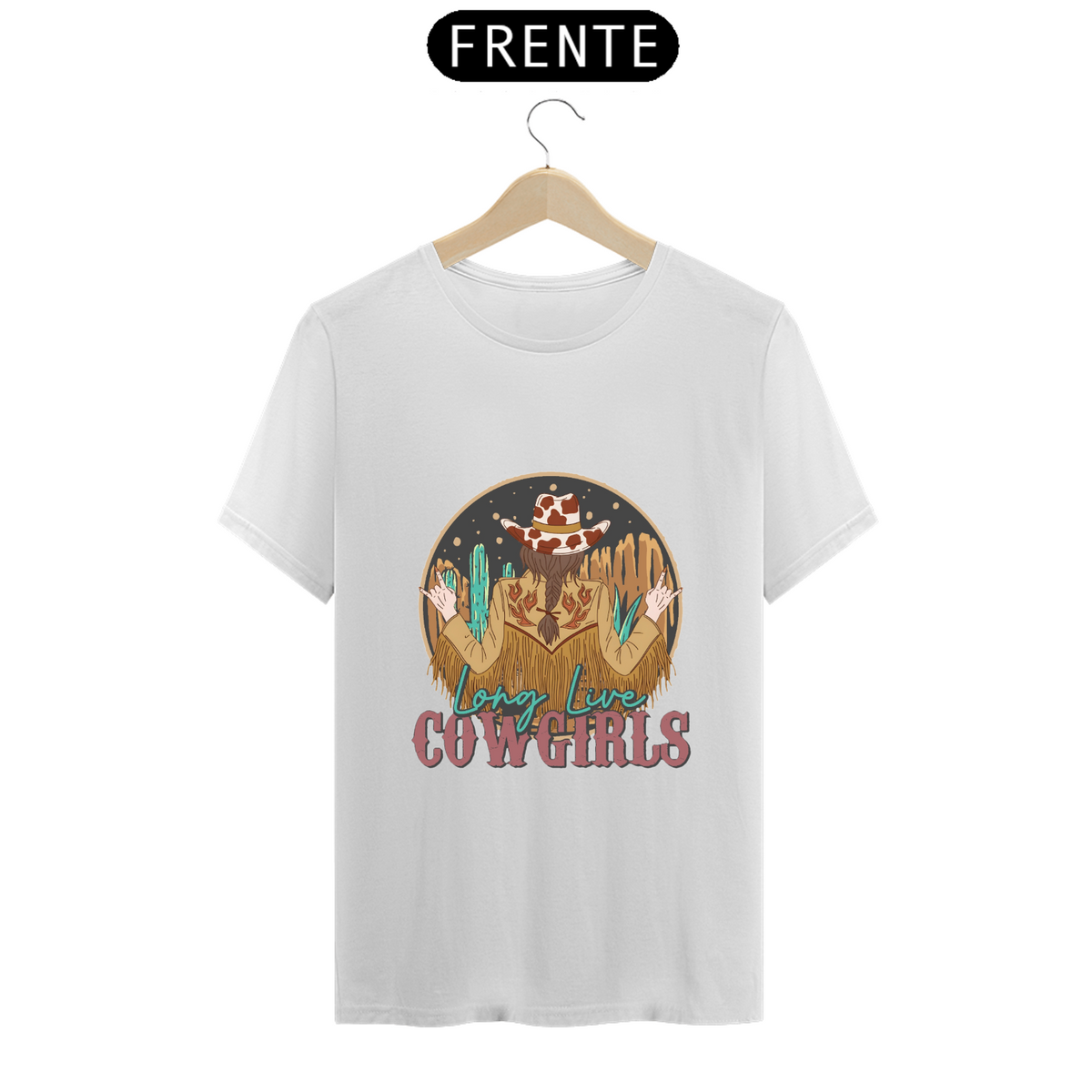 Nome do produto: T-Shirt Prime - Long Live Cowgirls