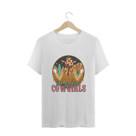 T-Shirt Plus Size - Long Live Cowgirls