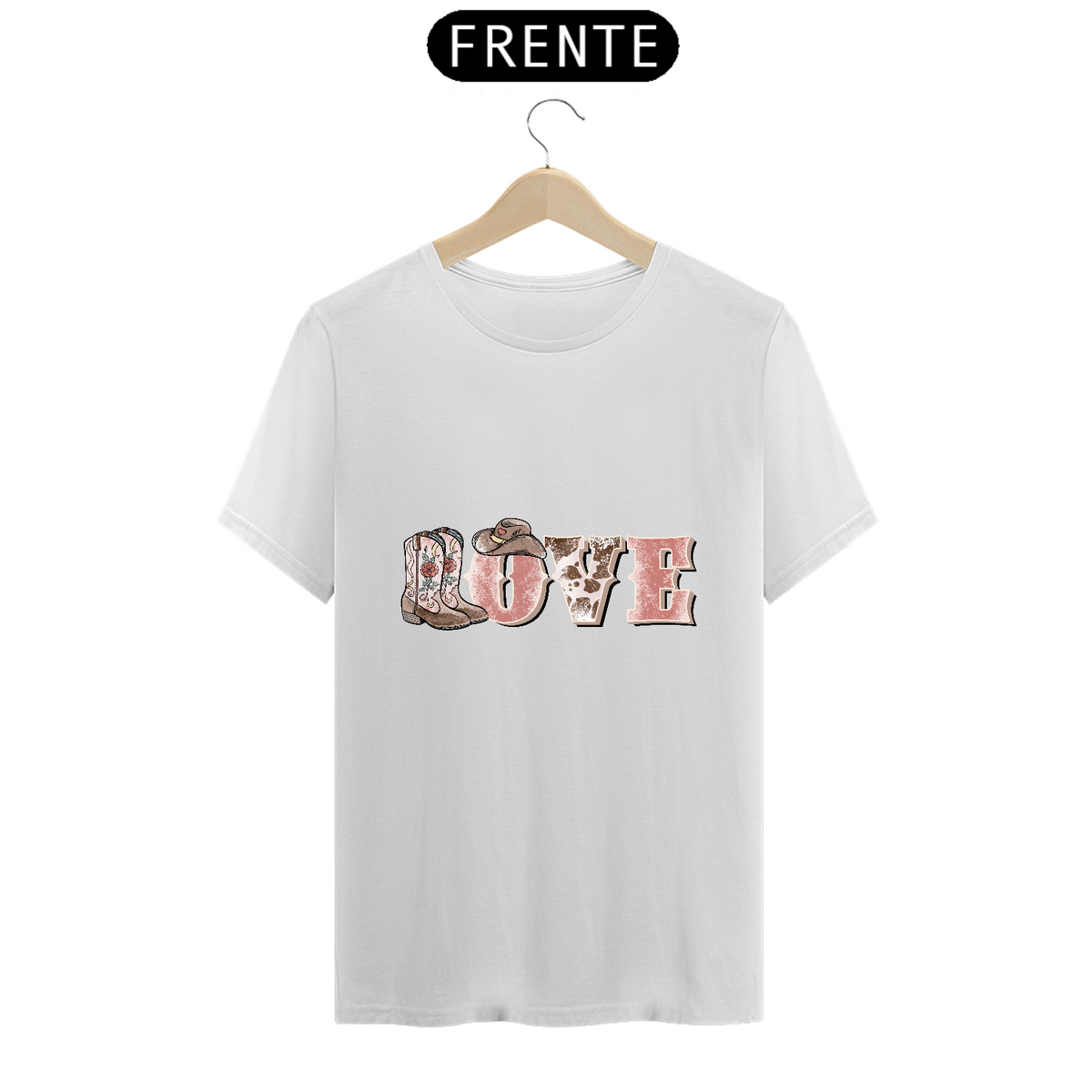 Nome do produto: T-Shirt Prime - Country Love