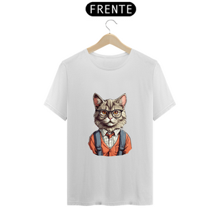 Nome do produtoT-Shirt Prime - Nerdy Cat