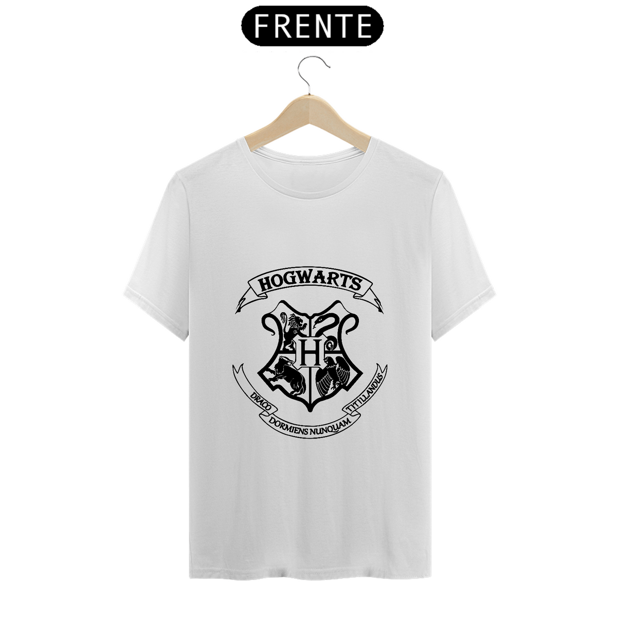 Nome do produto: T-Shirt Prime - Draco Dormiens Nunquam Titillandus