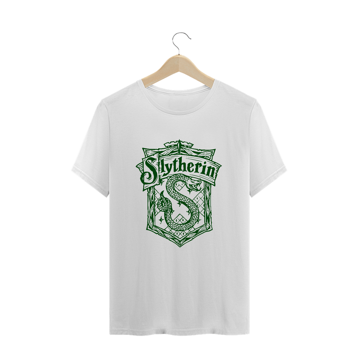 Nome do produto: T-Shirt Plus Size - Slytherin