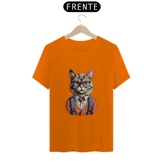 Nome do produtoT-Shirt Quality - Nerdy Cat