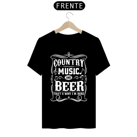 T-Shirt Prime - Country Music and Beer
