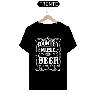 Nome do produtoT-Shirt Prime - Country Music and Beer