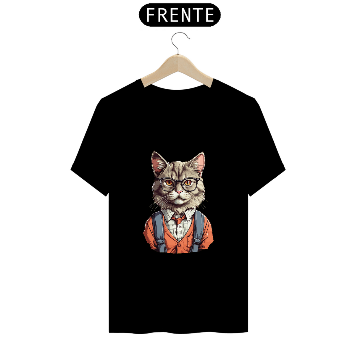 Nome do produto: T-Shirt Prime - Nerdy Cat