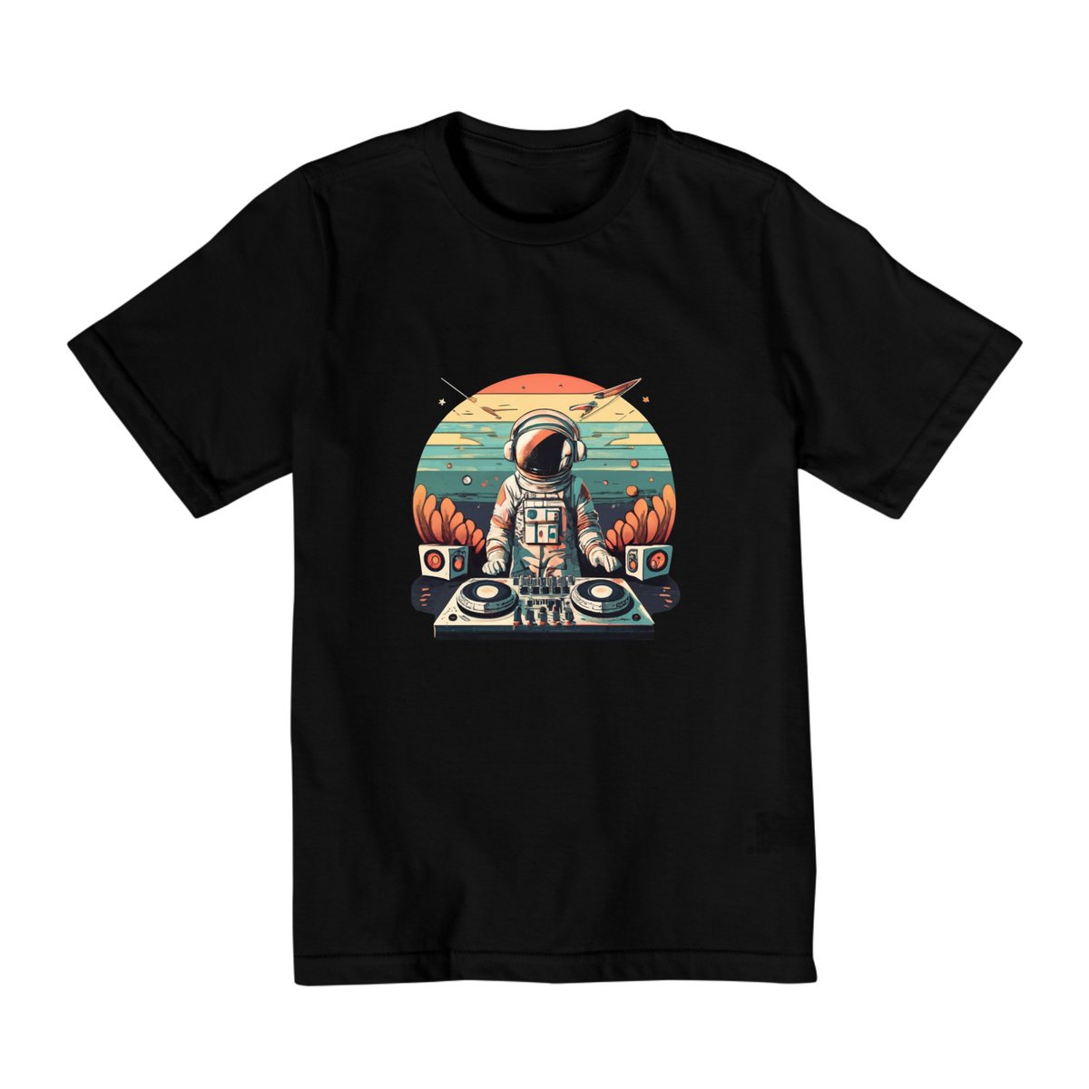 Nome do produto: T-Shirt Quality Infantil (2 a 8) - Astronaut Dj