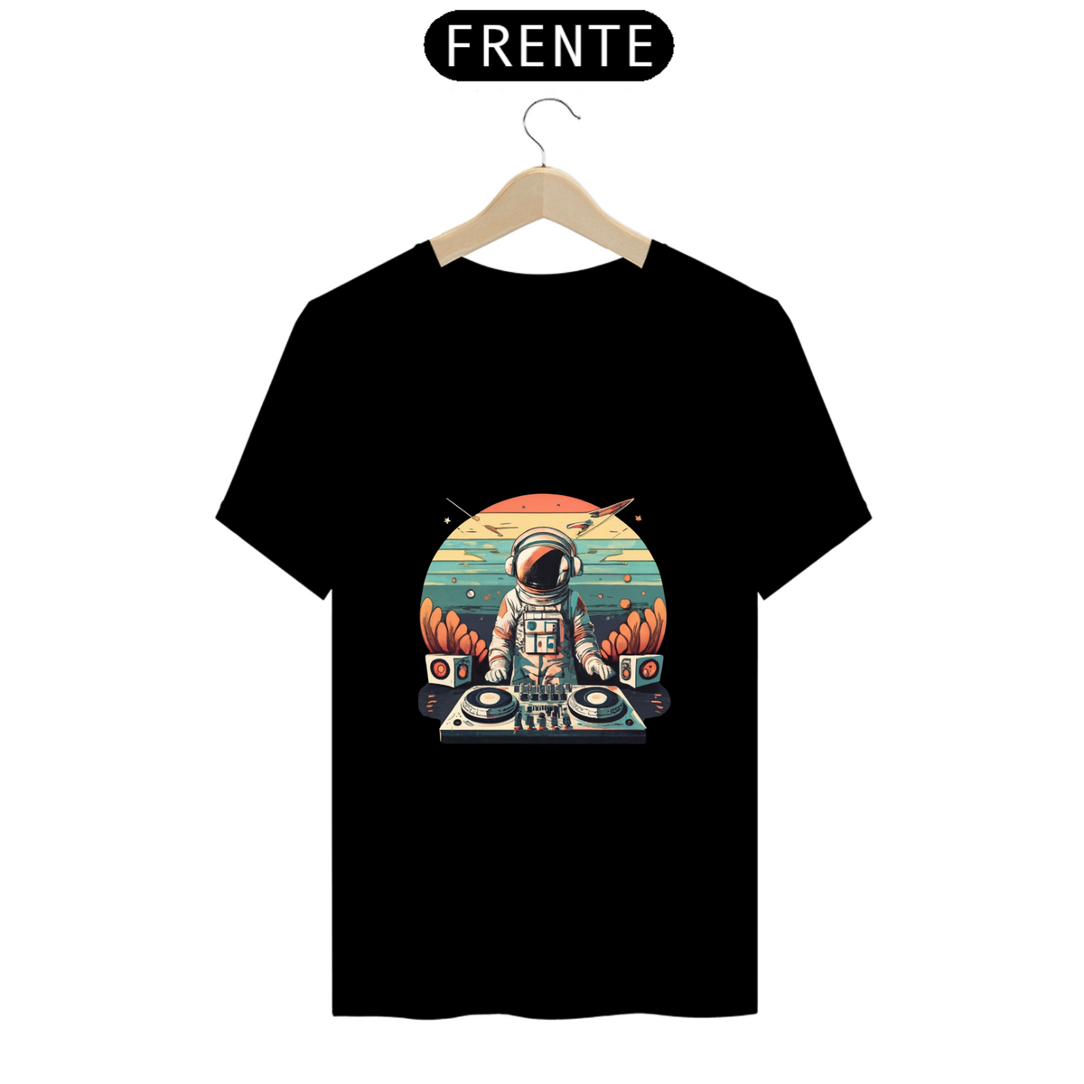 Nome do produto: T-Shirt Prime - Astronaut Dj