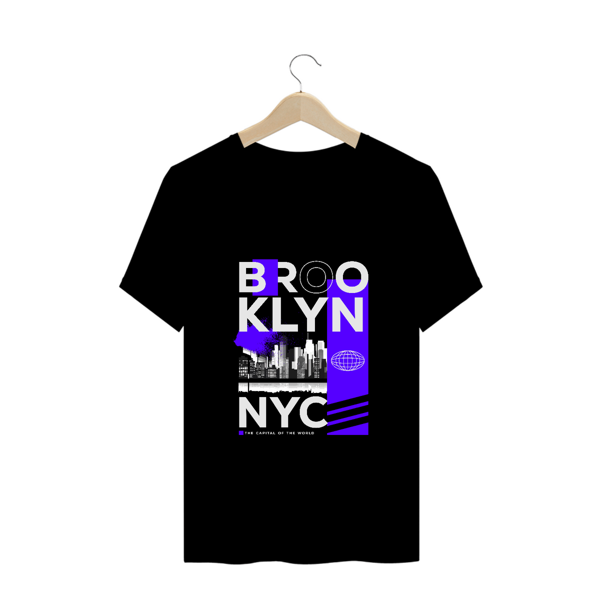 Nome do produto: T-Shirt Plus Size - Brooklyn
