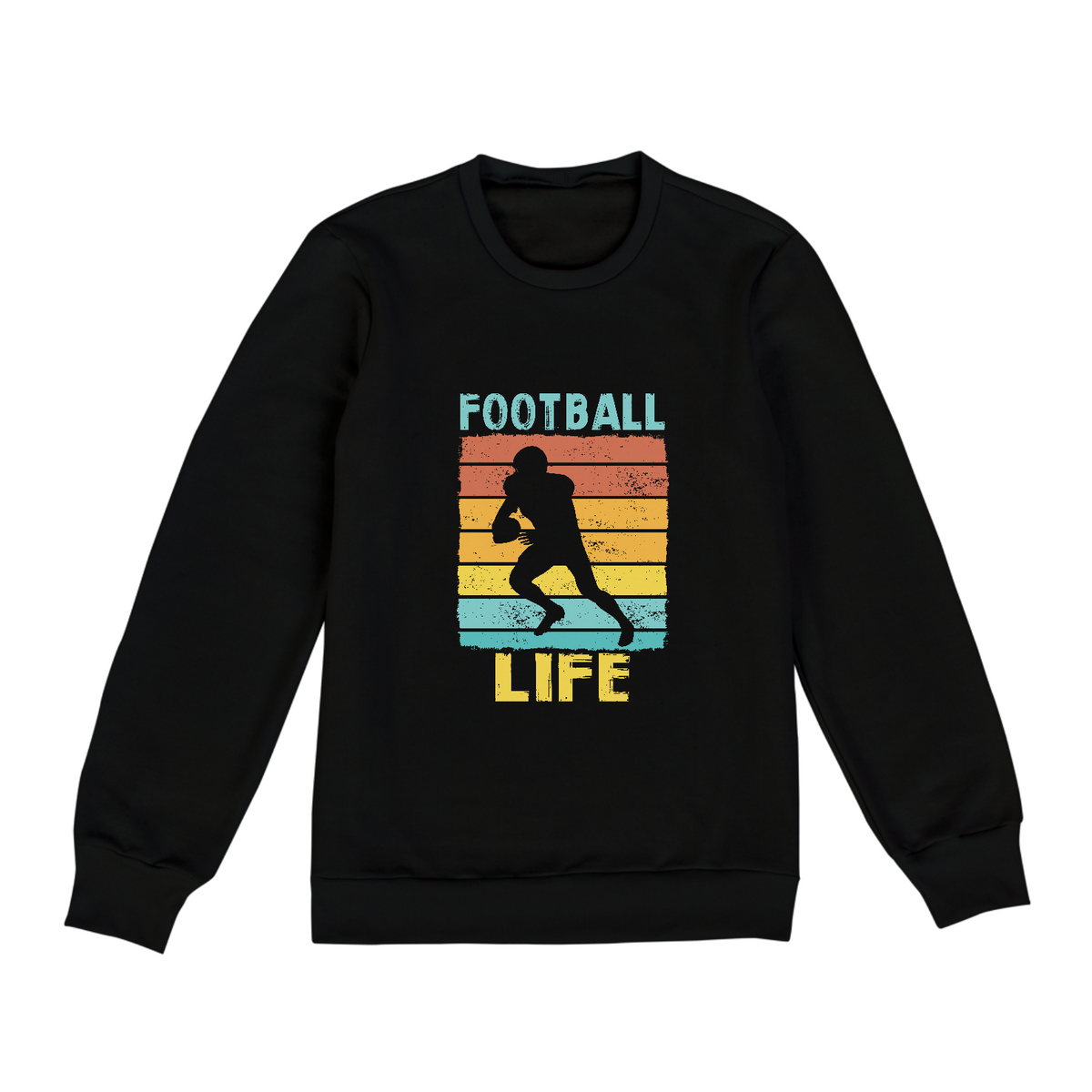 Nome do produto: Moletom fechado - Football Life