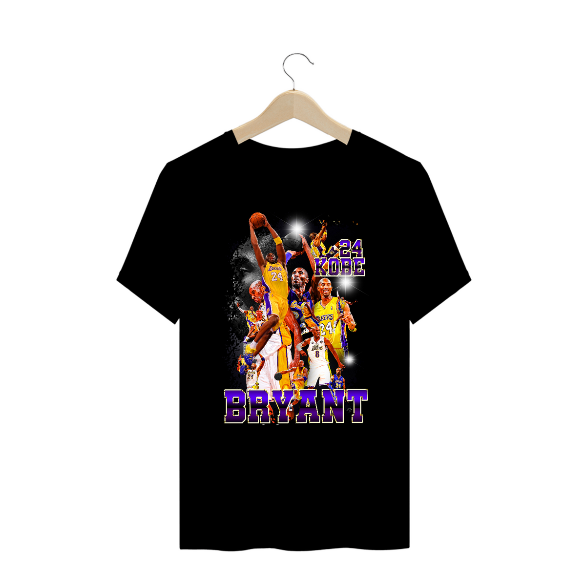 Nome do produto: T-Shirt Plus Size- Kobe Bryant