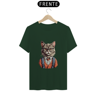 Nome do produtoT-Shirt Pima - Nerdy Cat