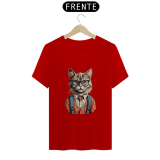 Nome do produtoT-Shirt Quality - Nerdy Cat