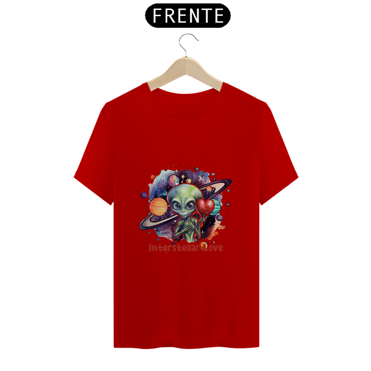 Nome do produto: T-Shirt Quality - Interstellar Love