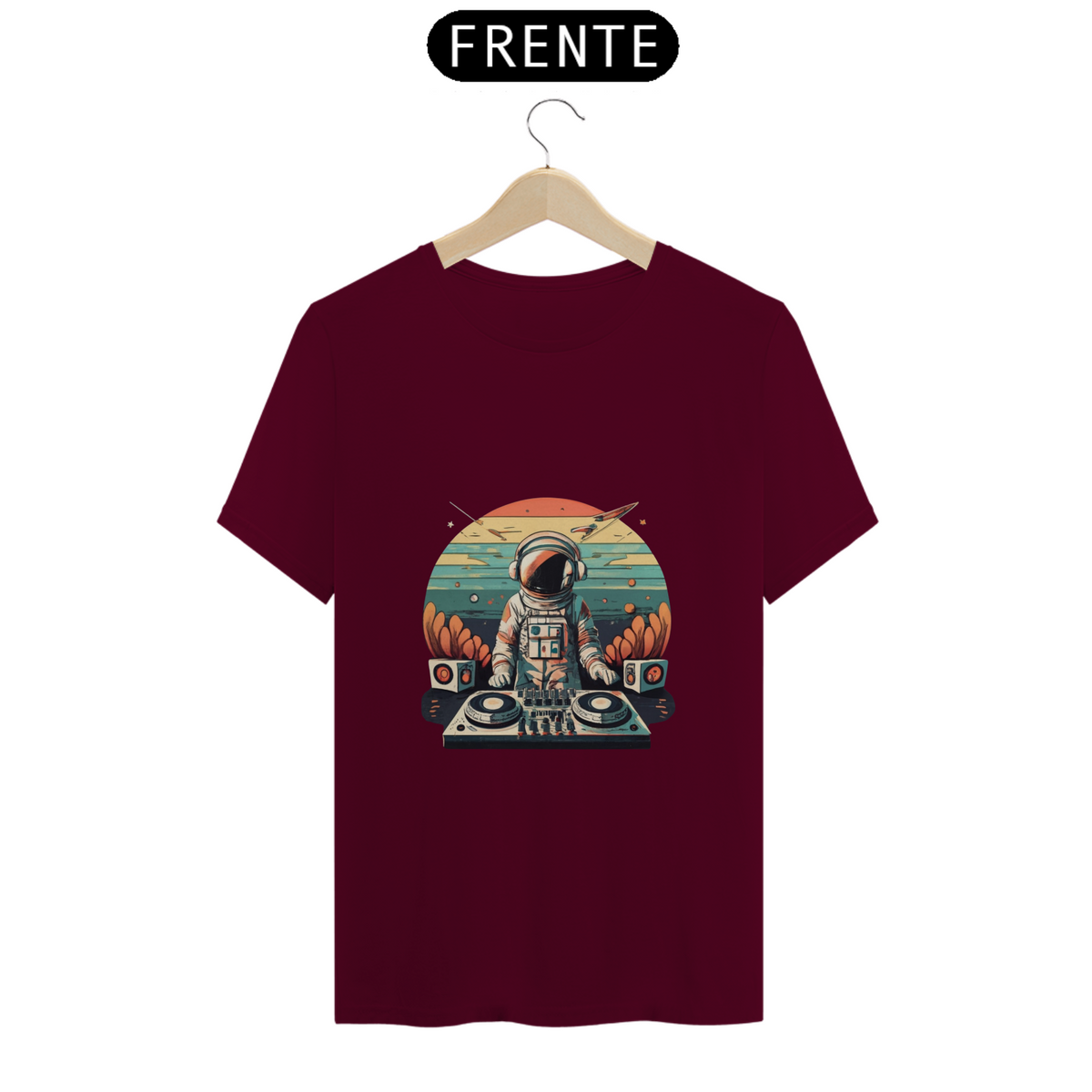 Nome do produto: T-Shirt Quality - Astronaut Dj