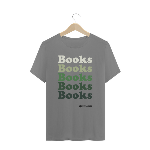 Camiseta Plus Size Books