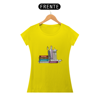 Nome do produtoCamiseta Feminina Baby Long Biblioteca Nacional