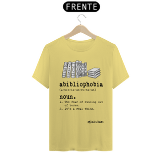 Nome do produtoCamiseta Estonada Abibliophobia