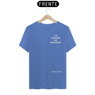 Nome do produtoCamiseta Estonada ID Rather Be Reading