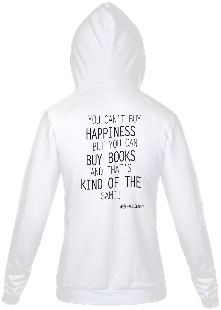 Nome do produto: Moletom com Zíper You Can\'t By Happiness