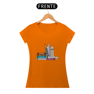 Nome do produtoCamiseta Feminina Baby Long Biblioteca Nacional