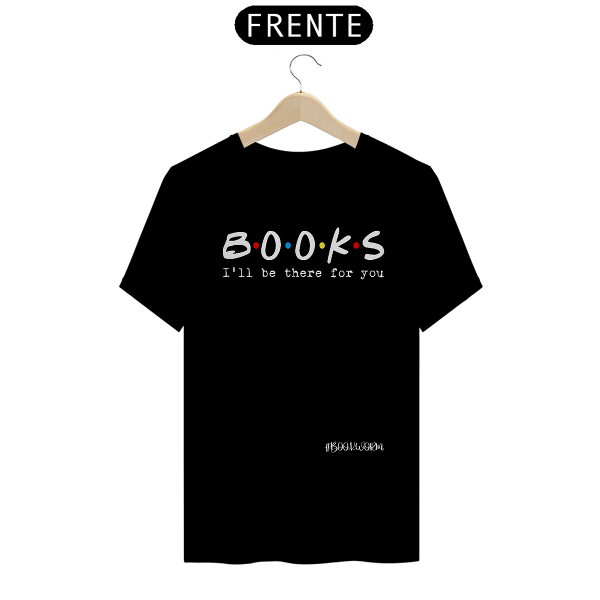 Nome do produto: Camiseta Books Friends