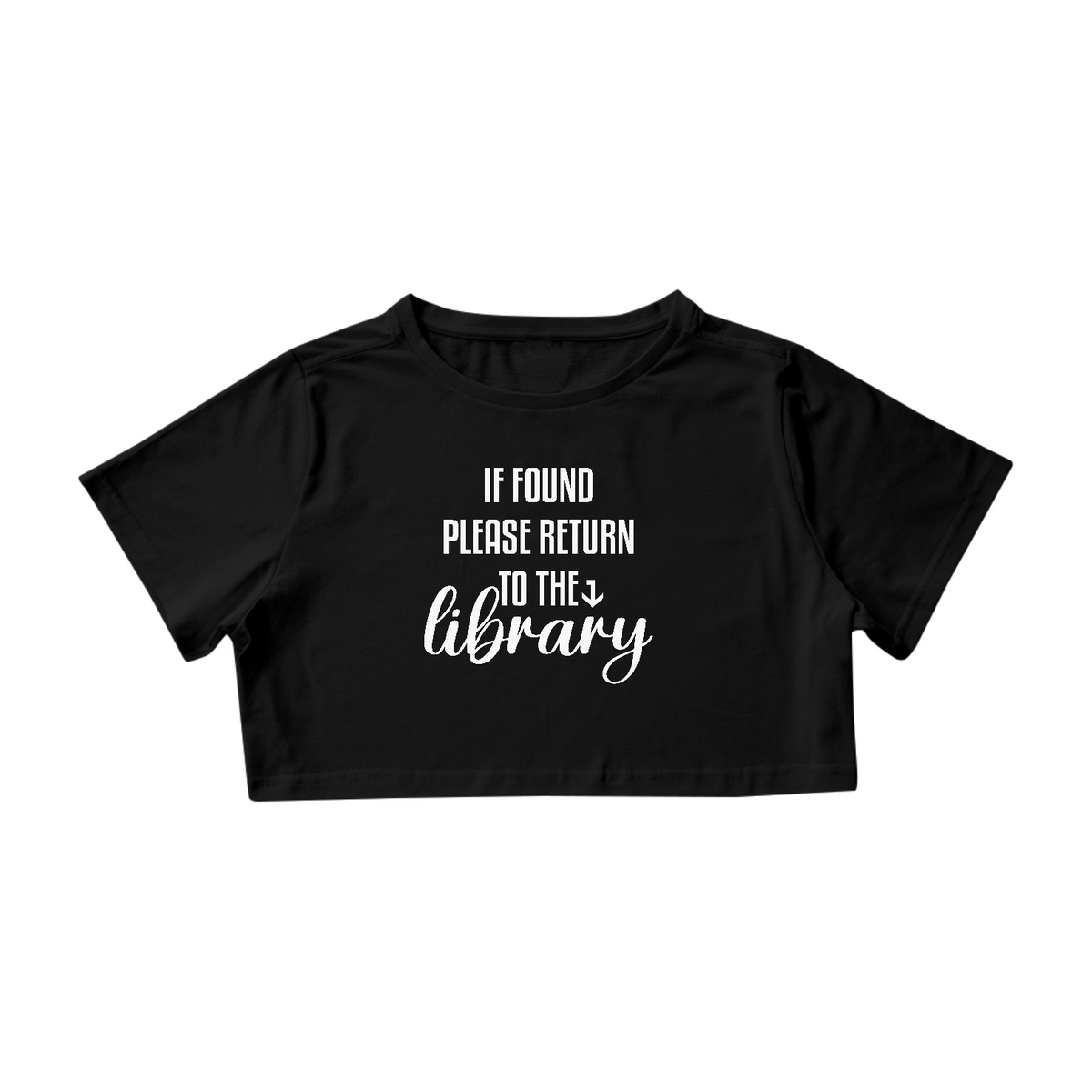 Nome do produto: Cropped Return To The Library