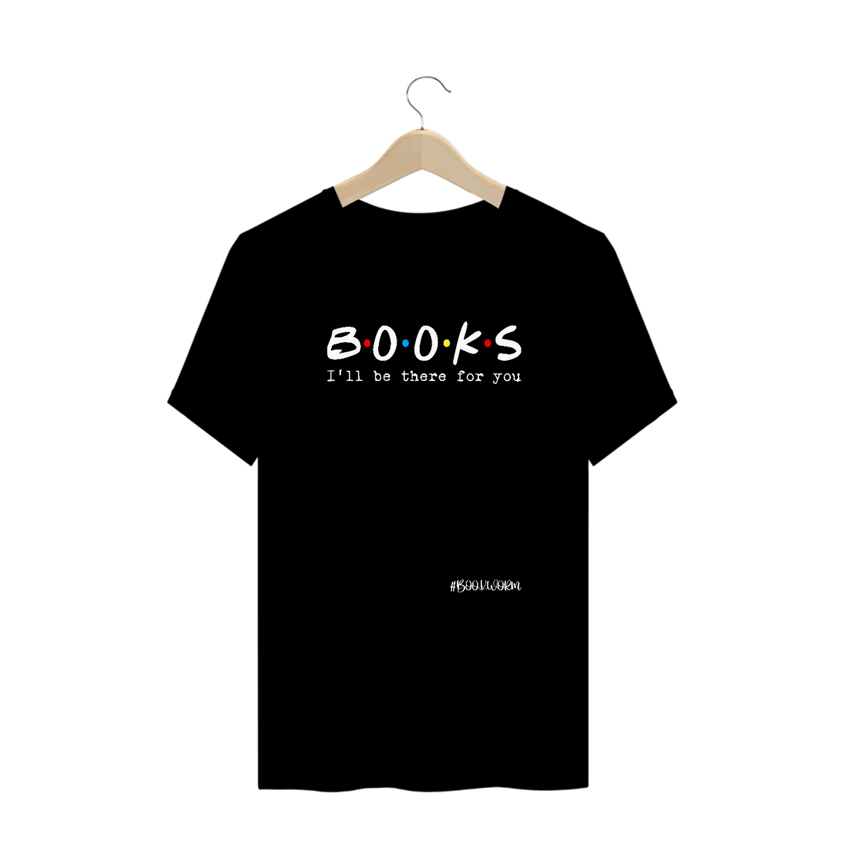 Nome do produto: Camiseta Plus Size Book Friends