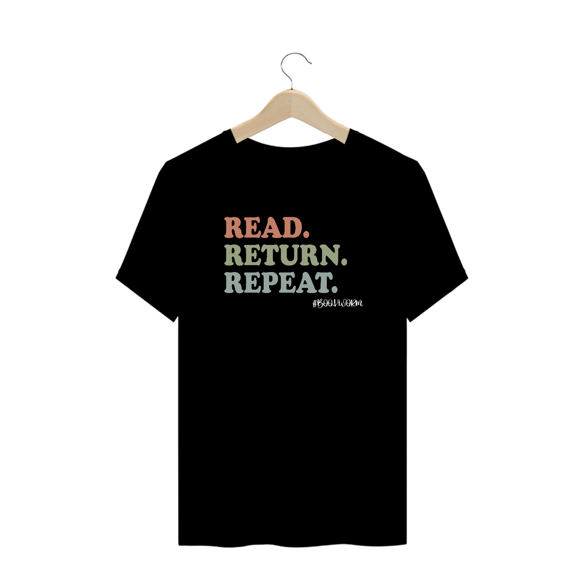 Nome do produto: Camiseta Plus Size Read Return Repeat