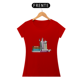 Nome do produtoCamiseta Feminina Baby Long Biblioteca Nacional