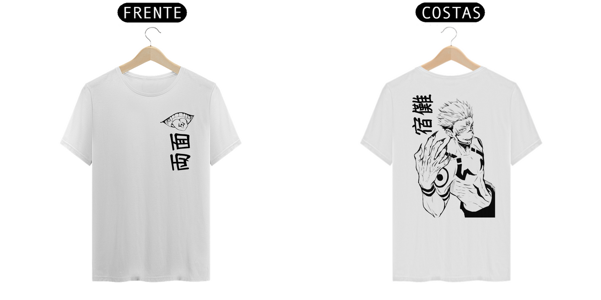 Nome do produtoCamiseta Ryomen Sukuna (Sukuna, Jujutsu Kaisen)