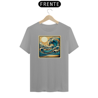 Nome do produtoT-shirt Quality, abstract waves